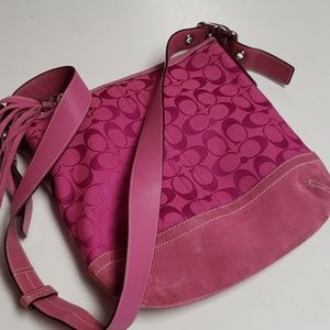 Coach Jaquard Signature Crossbody